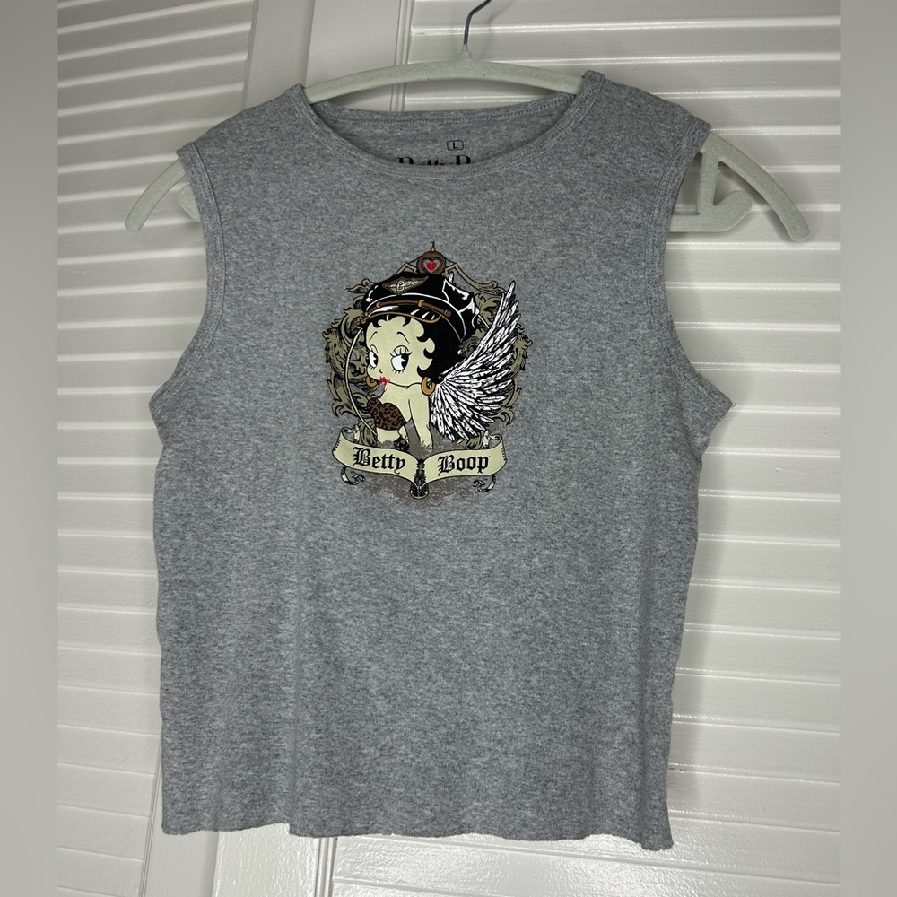 Betty Boop Biker Tank